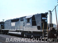 NW 1594 - SD40 (To NS 1594, then NS slug 880
