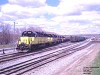 SLR (LLPX) 3002 (Island Pond) - GP40 (ex-GATX 3717, nee B&O 3717. An unit built in 1969.)